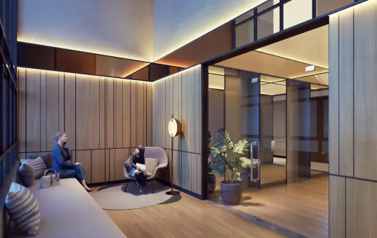 Meeting Lounge Apartemen Upper West